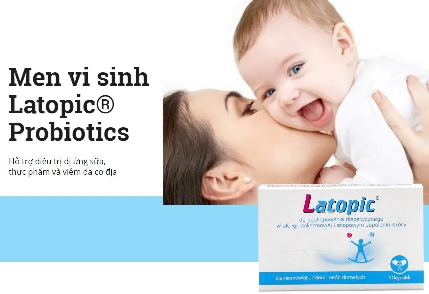 Latopic Men uống probiotic